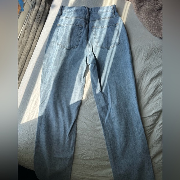 Pacsun high rise straight leg jeans, size 24 - Picture 4 of 5